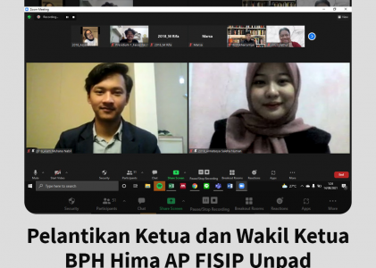 Ada yang baru dari BPH Hima AP FISIP Unpad Periode 2021/2022